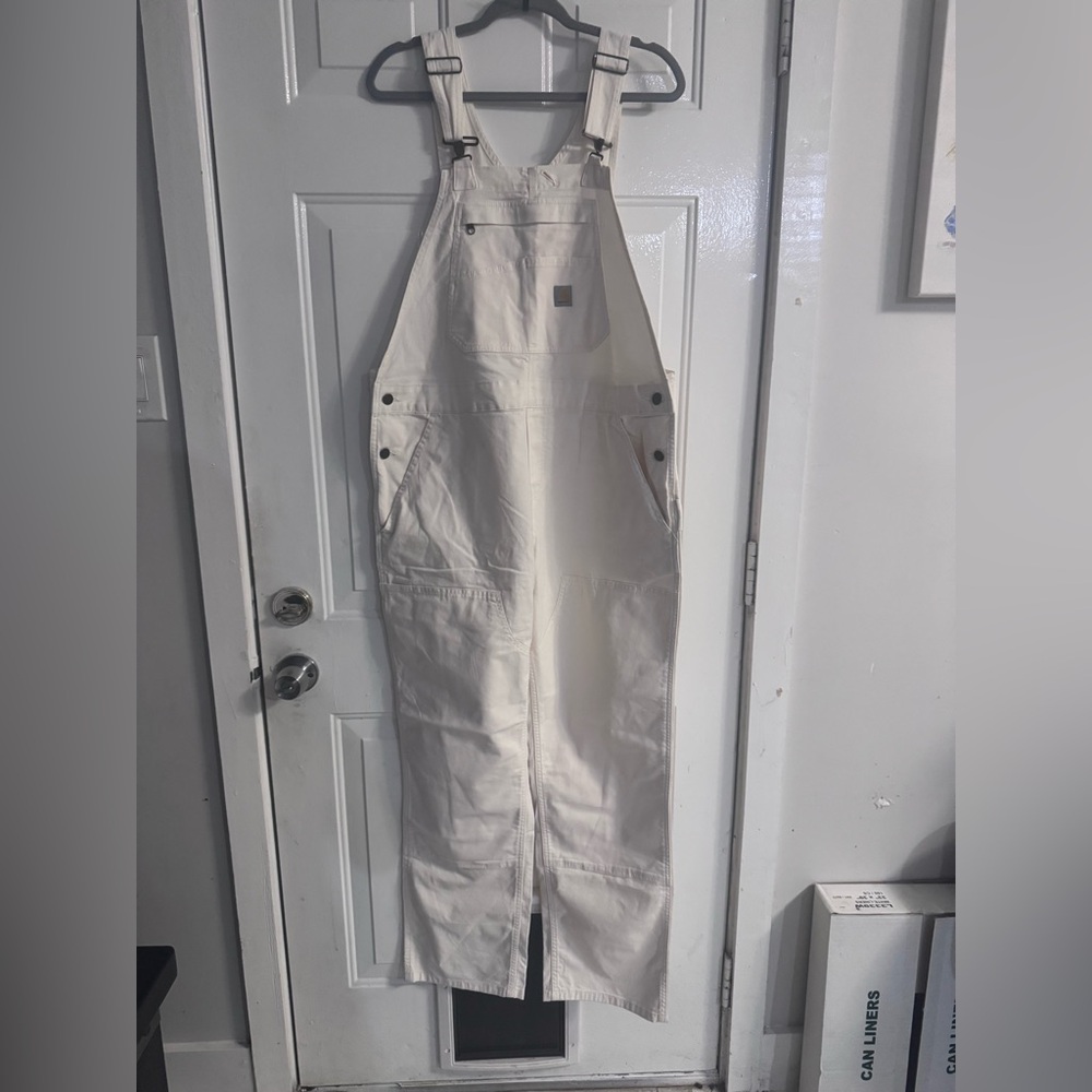 Carhartt Women's Light Tan Overalls - Picture 8 of 12